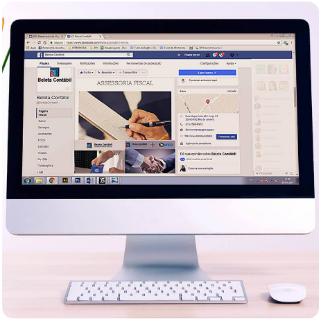 Gerenciamento do Facebook Profissional do Escritório de Contabilidade Belota Contábil