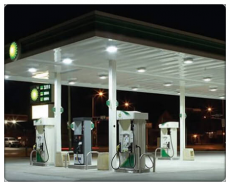 Imagem de posto de gasolina